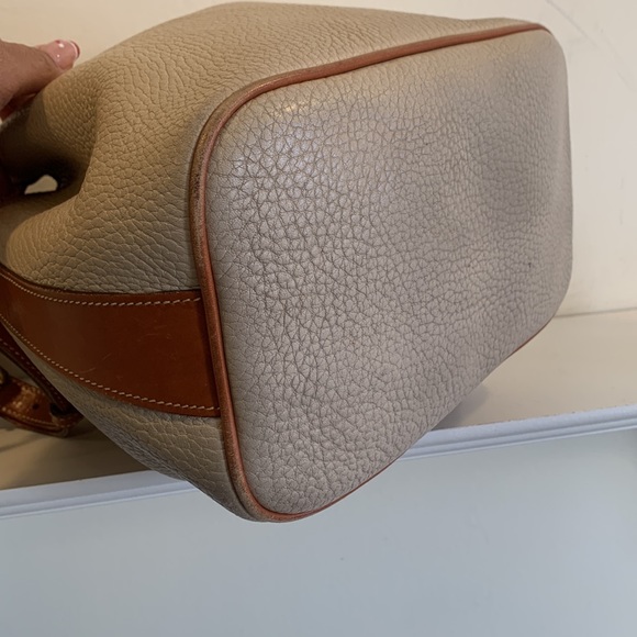 Vintage Dooney & bourke bucket drawstring shoulder bag - Picture 4 of 12